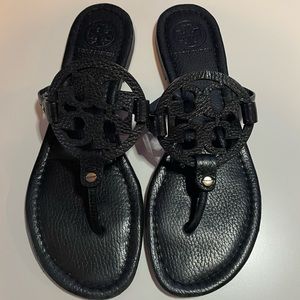 Tory Burch miller sandals black size 9